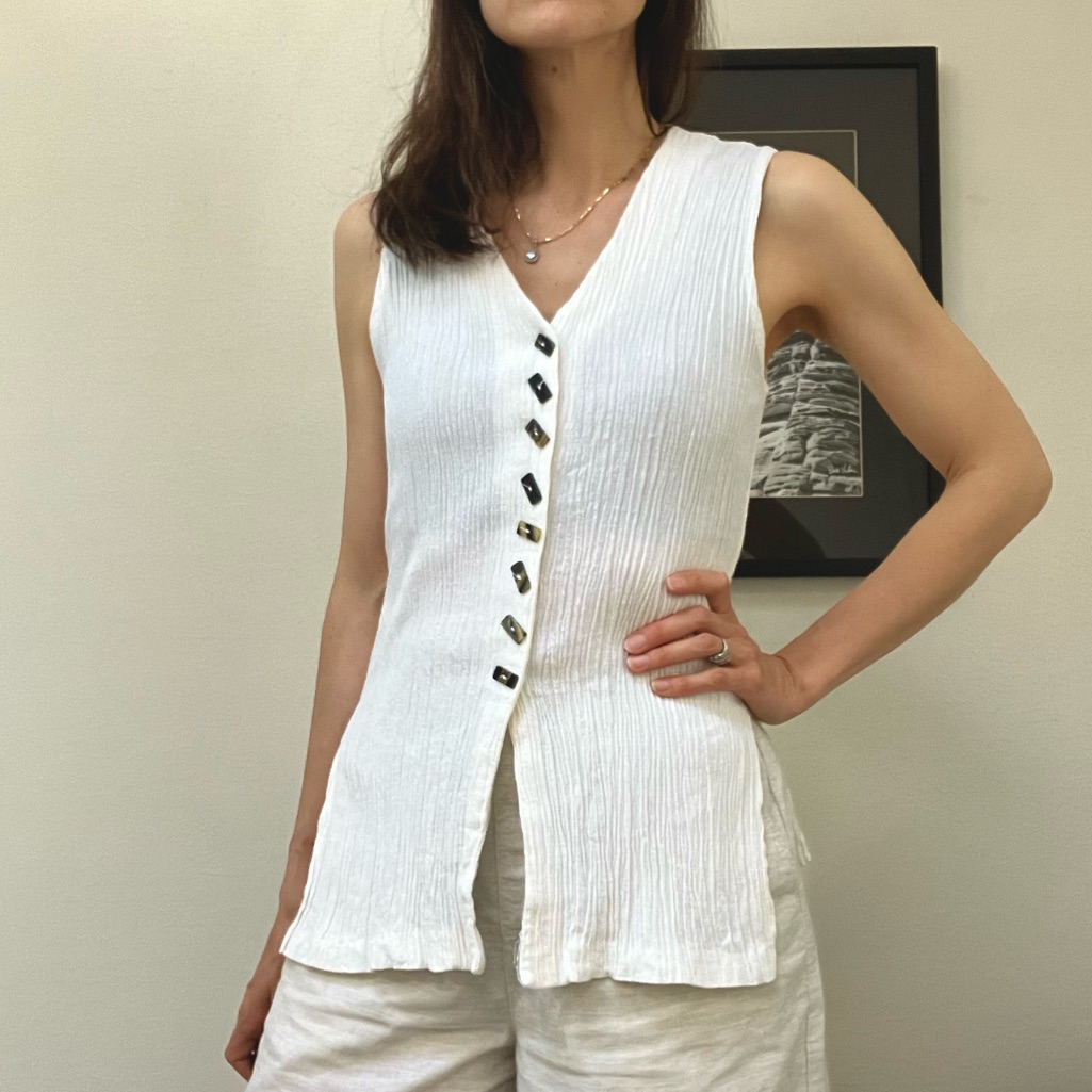 Vintage Crinkle Top